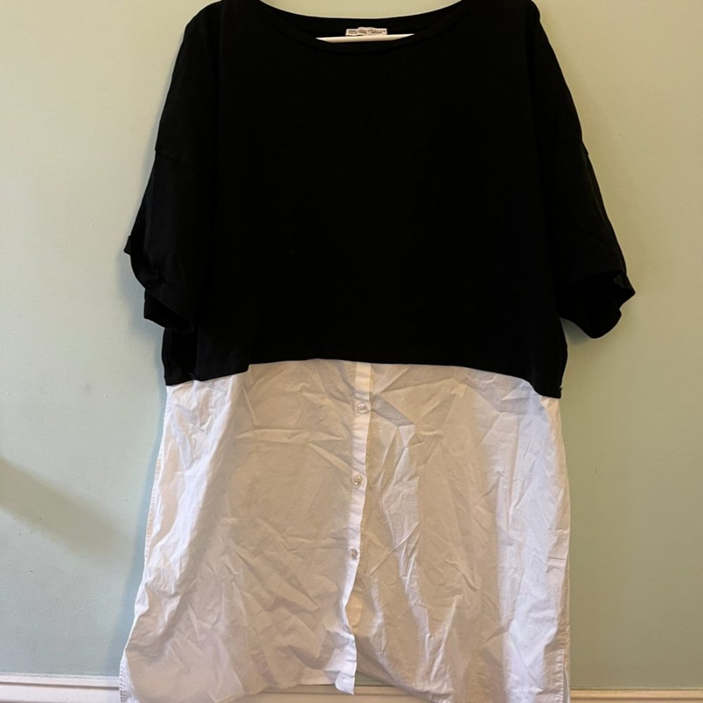 Zara Business Casual Top